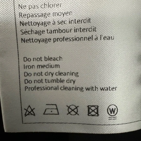 Chanel Uniform Black Blazer Tweed Jacket Sz 40 /M/6 - Picture 7 of 9